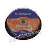 Disk DVD-R VERBATIM 4,7GB, 16x, 10-cake