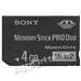 Paměťová karta Sony MS PRO Duo MSMT4GN, 4GB