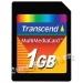 Paměťová karta Transcend MMC 1GB