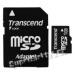 Paměťová karta Transcend MicroSD 1GB + adapter