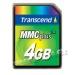 Paměťová karta Transcend MMC 4GB High Speed