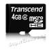 Paměťová karta Transcend MicroSDHC 4GB Class 2