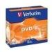 Disk DVD-R VERBATIM 4.7GB, 16x, jewel box, 5ks