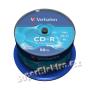 Disk CD-R VERBATIM DL 700MB/80min, 52x, Extra Protection, 50-cake
