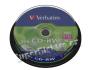 Disk CD-RW VERBATIM 700MB/80min, 8-12x, 10-cake