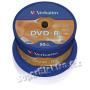 Disk DVD-R VERBATIM 4,7GB, 16x, 50-cake